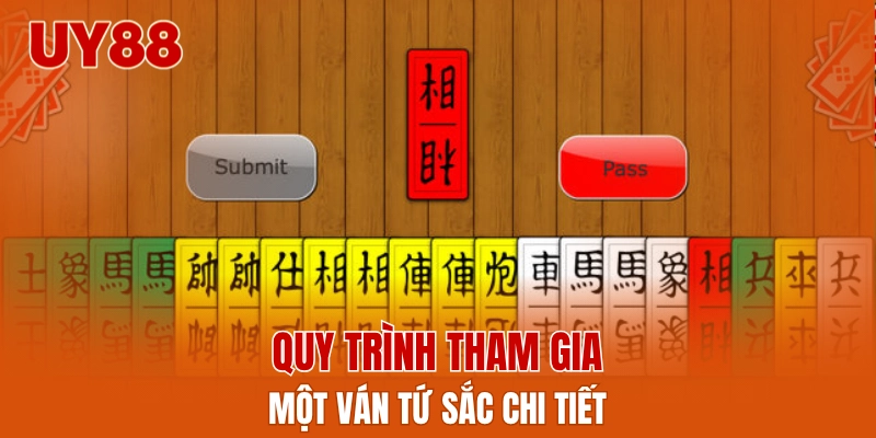 Quy trình tham gia một ván tứ sắc chi tiết